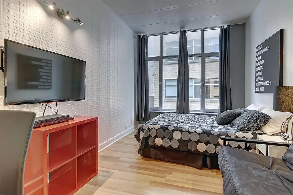 アパート ケベックシティLes Lofts De La Citeアパートメント